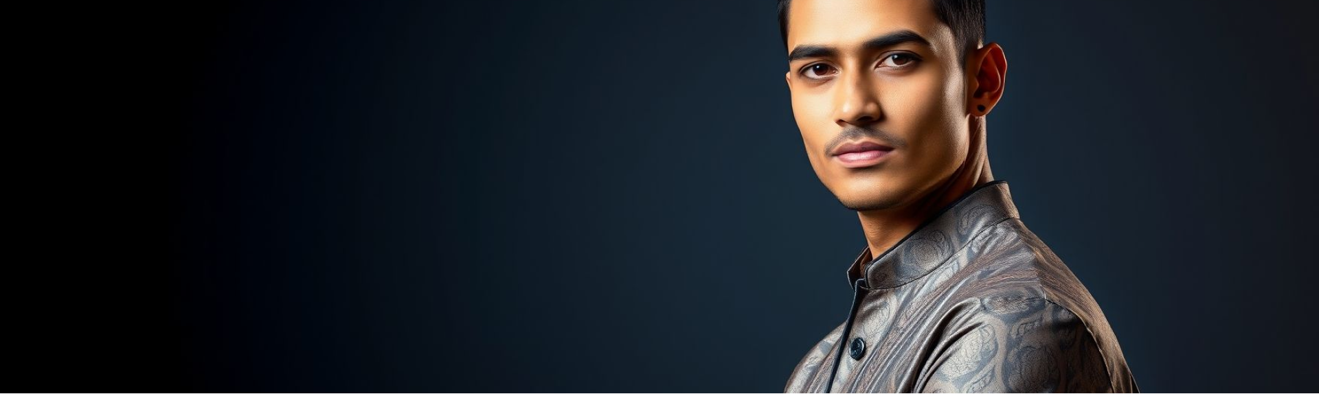 Spring collection fashion model